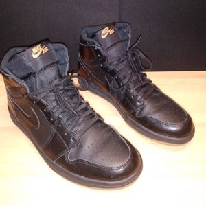 Brand New Nike Air Jordan 1 Retro High OG  Black Gum Light Brown Size 12.5 Mens